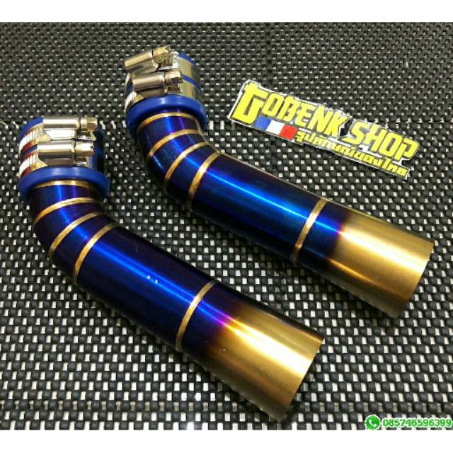 AIR INTAKE TWOTONE STAINLESS ORIGINAL THAILAND VARIO 125 VARIO 150 PCX