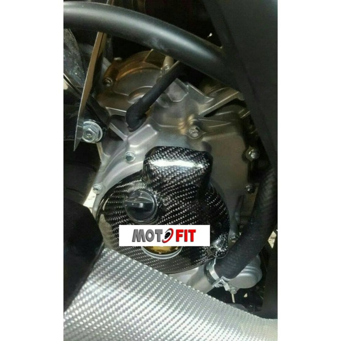 cover oli mesin yamaha xmax carbon kevlar pelindung oli mesin xmax