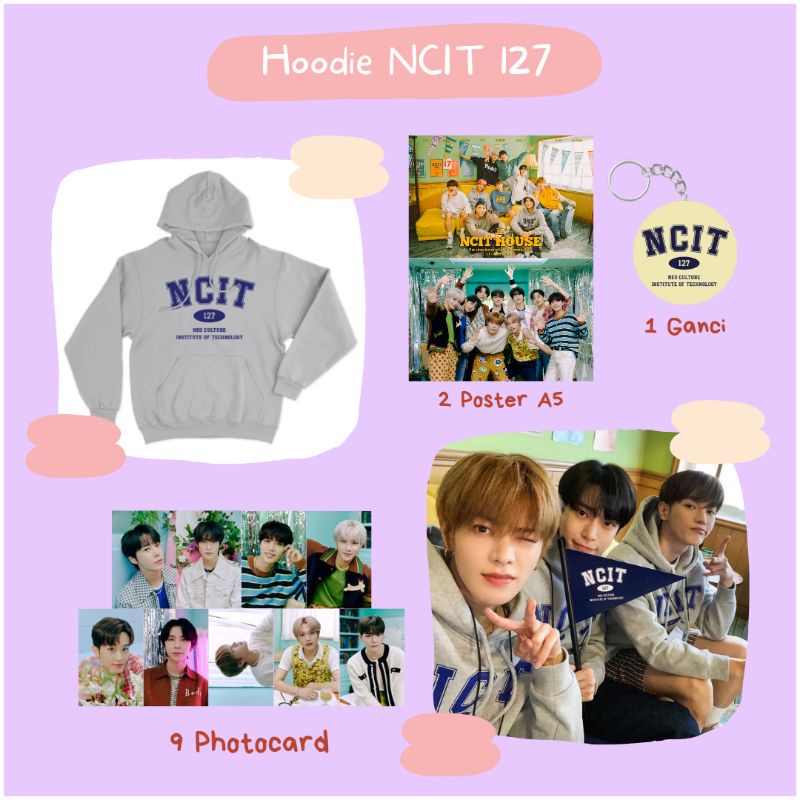 HOODIE NCIT 127 l NCIT HOUSE l SWEATER NCIT 127 l PAKET HEMAT NCIT 127