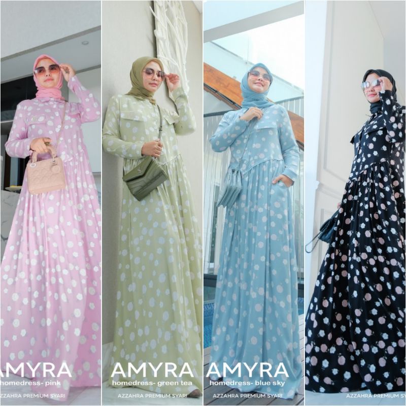 Amyra dress (dres saja) by Azzahra Premium Syarii