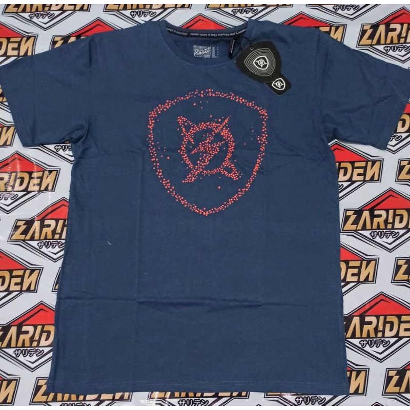 Kaos Planet Surf Biru Navy Original Diskon