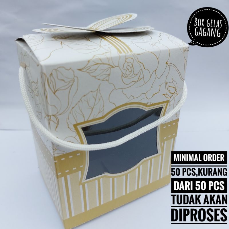 Box gelas gagang cl,cg,piala dan sejenisnya gratis tali kur
