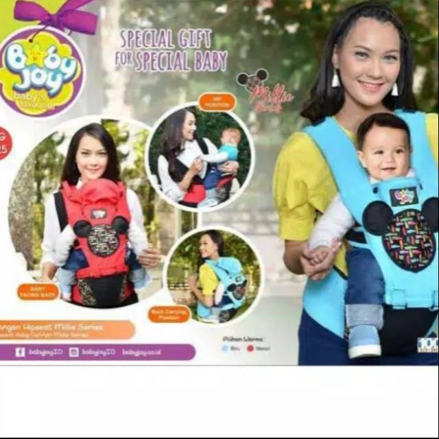 Hipseat baby joy millie