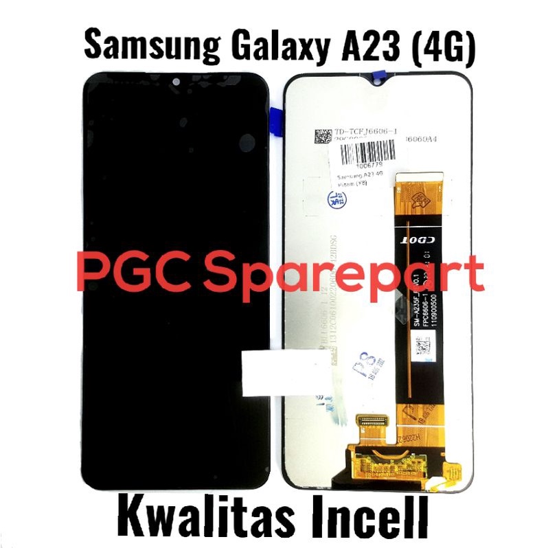 LCD Touchscreen Kwalitas Incell Fullset Samsung Galaxy A23 4G