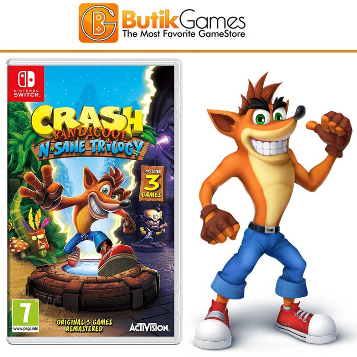 Crash Bandicoot N Sane Trilogy Switch Nintendo Switch