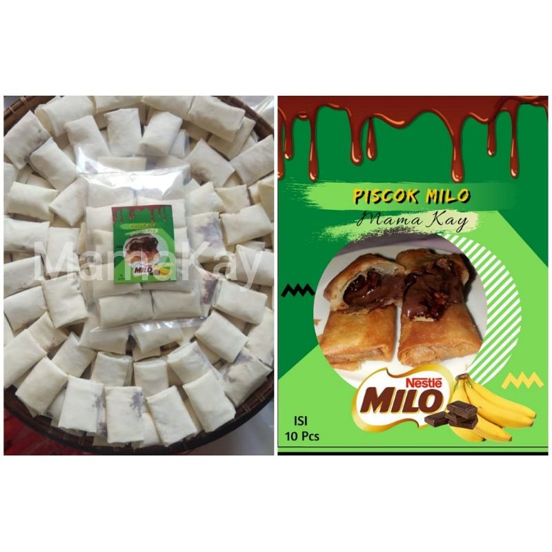 

Piscok Milo / Pisang Coklat Milo (Frozen Food)