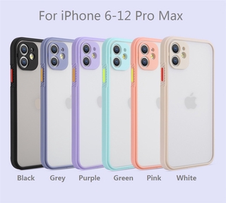 Soft Silicone+PC Case untuk iPhone XS Max XR Apple iPhone 7 8 Plus