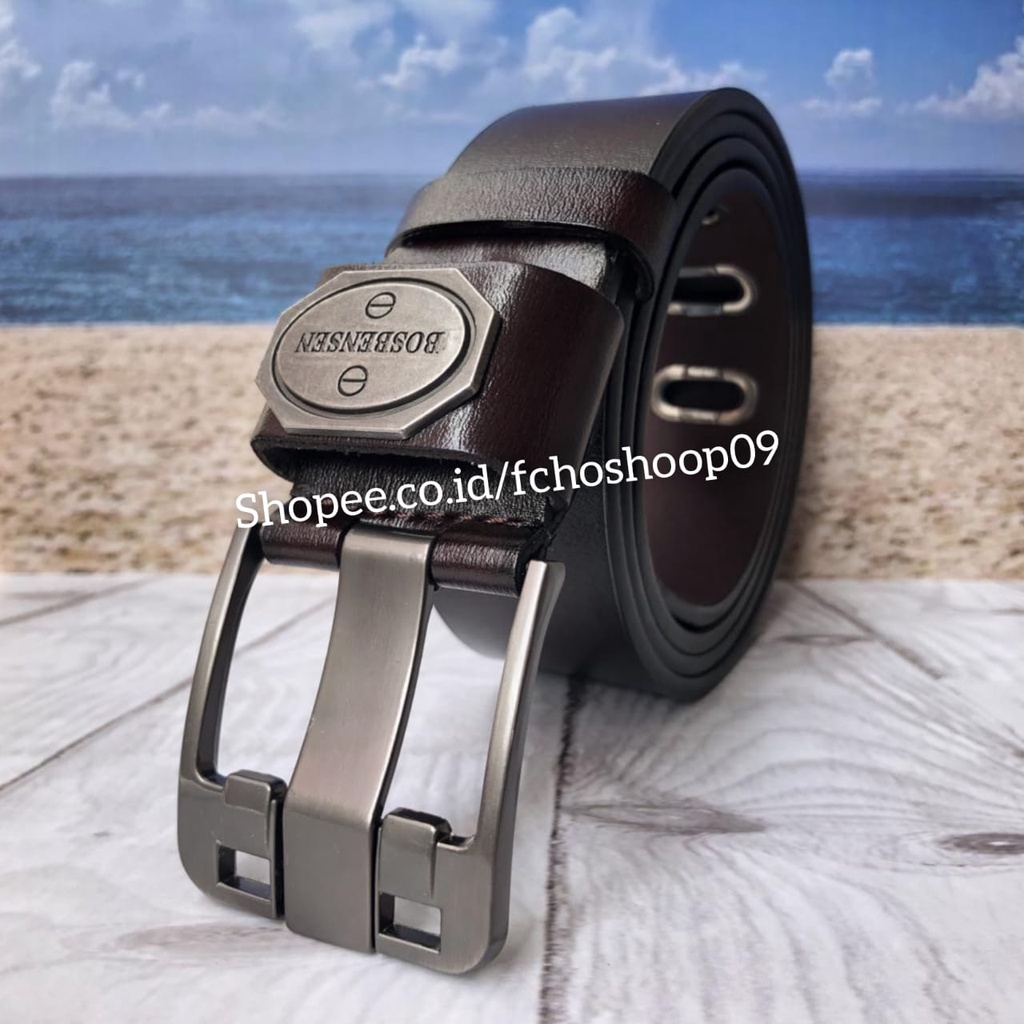 Ikat pinggang Model Jarum Besar  Gesper premium import band pinggang Pria ( COD )