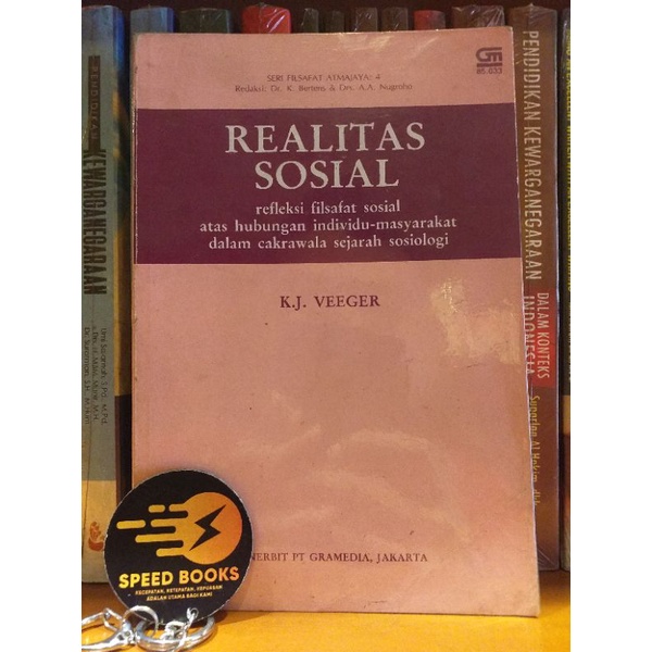 REALITAS SOSIAL refleksi filsafat sosial atas hubungan individu masyarakat dalam cakrawala sejarah s