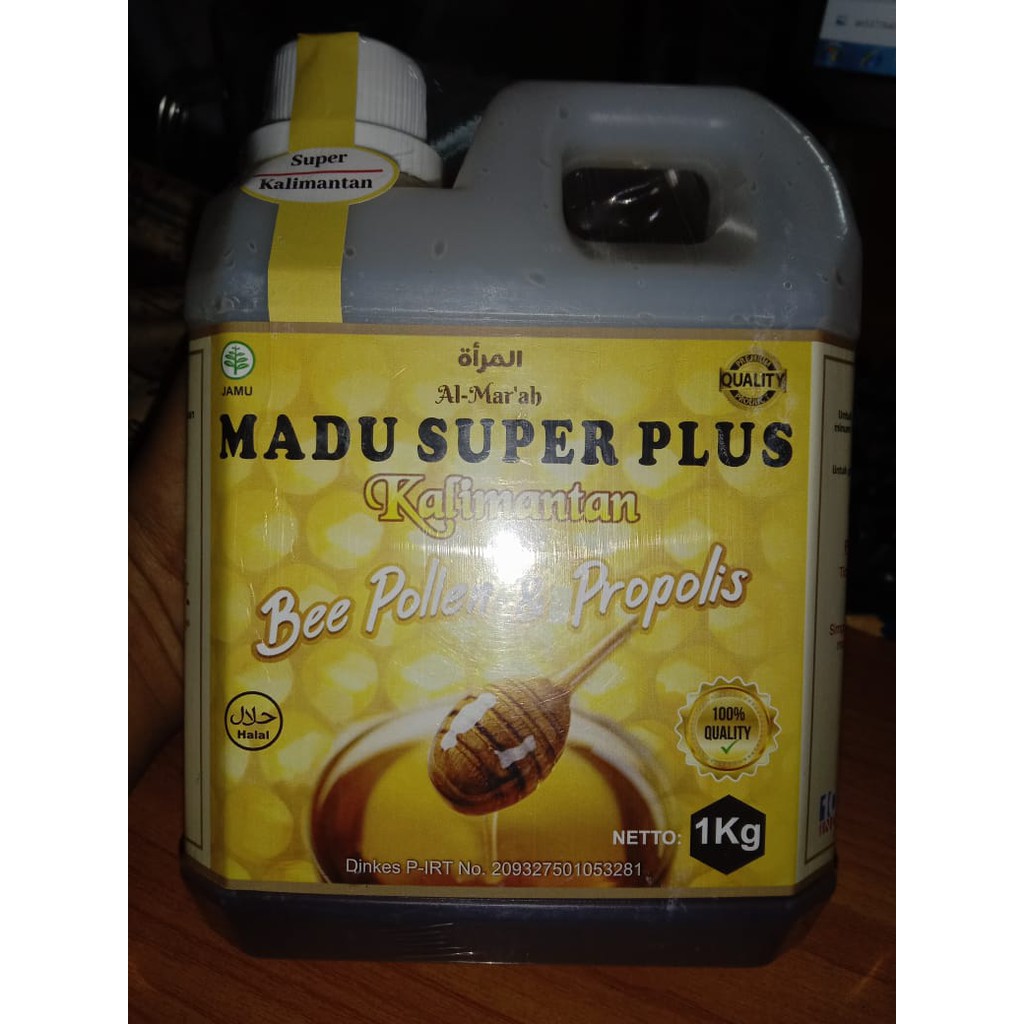 

Madu Super Kalimantan 1kg Bee Pollen dan Propolis Al-Mar'ah