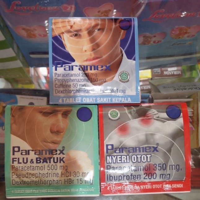 Paramex® Sakit Kepala, Nyeri Otot, Flu &amp; Batuk Tablet