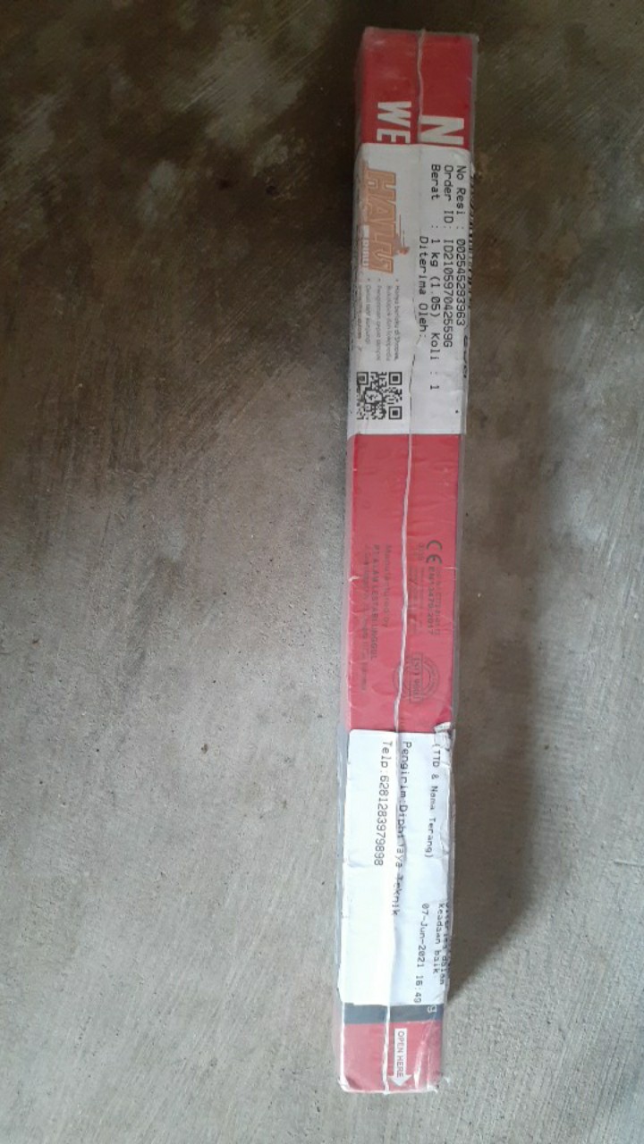 Kawat Las Rd460/2mm X 300mm Nikko Steel Kemasan 1kg