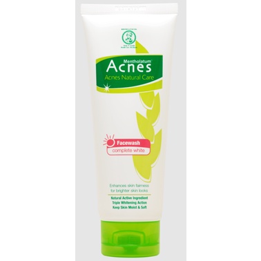 Acnes Natural Care - Face Wash Complete White 100 gr