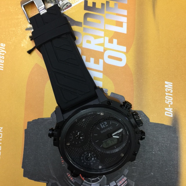 Digitec 4 time tali rubber pria/wanita DG 3064 T