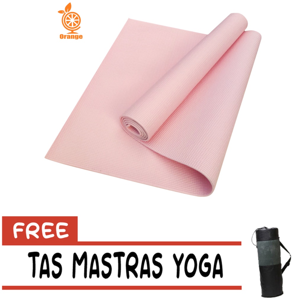 Matras Yoga Anti Slip Matras Olahraga Free Tas Matras Yoga Anti Selip Kualitas Bagus GOSHOP88