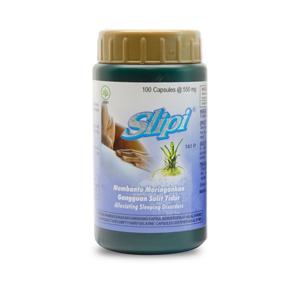 Slipi 100 Kapsul - Mengatasi Gangguan Insomnia Dari Ekstrak Valerian