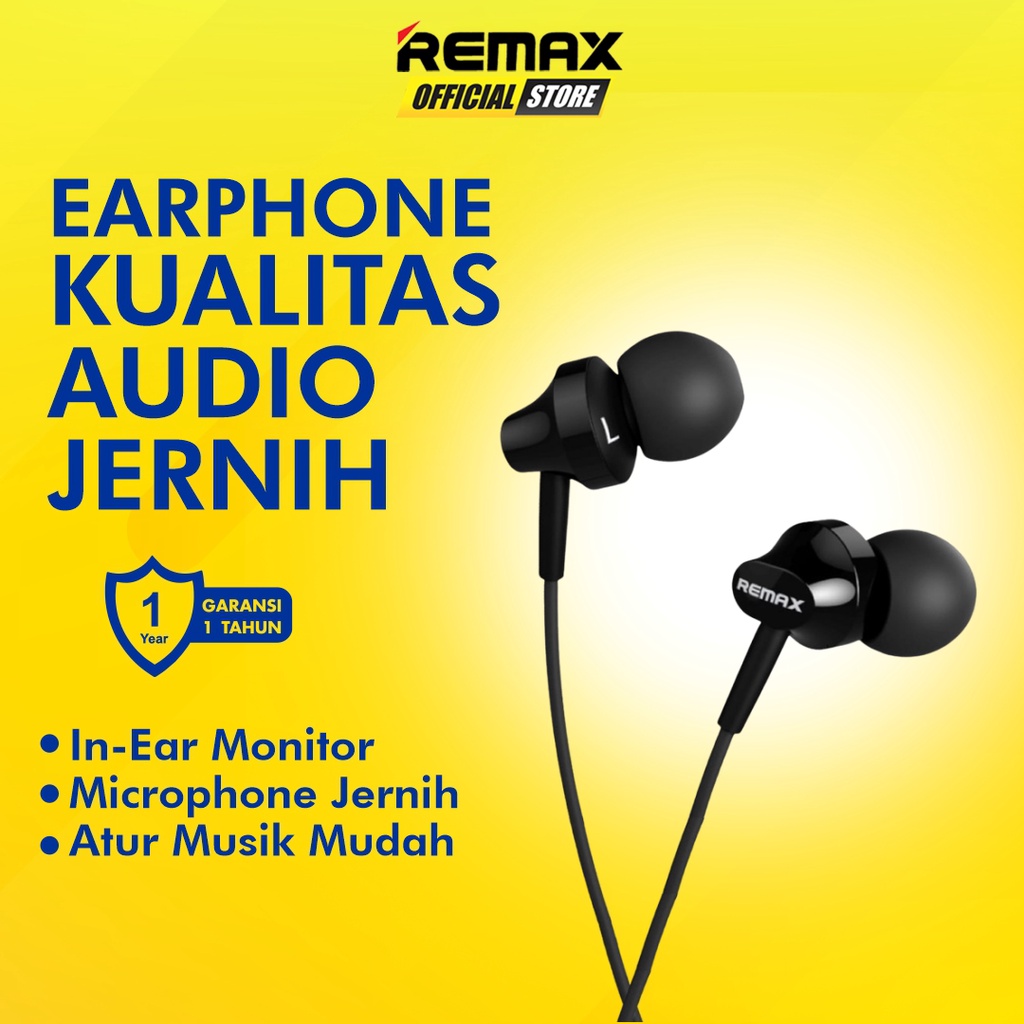 REMAX RM-501 Stereo Earphone Headset with Microphone