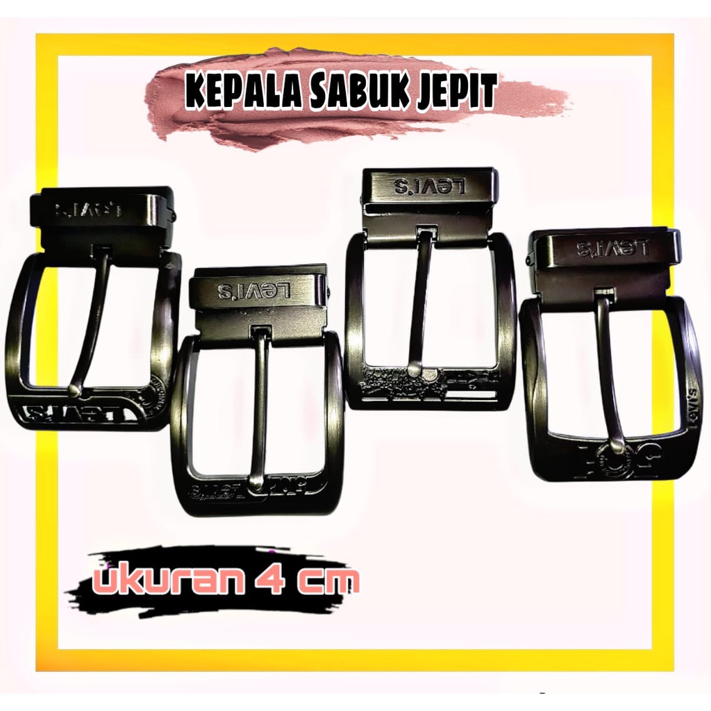 KEPALA IKAT PINGGANG/KEPALA SABUK PRIA /KEPALA GESPER/KEPALA IMPOR / KEPALA IKAT PINGGANG KULIT /