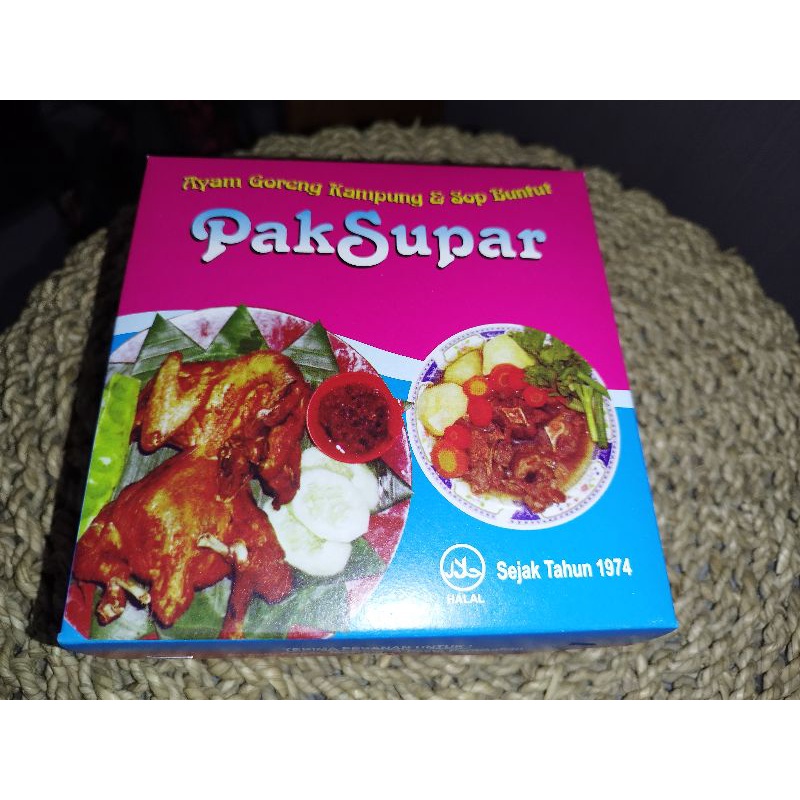 

Ayam Goreng Pak Supar Semarang Kemasan Vacuum