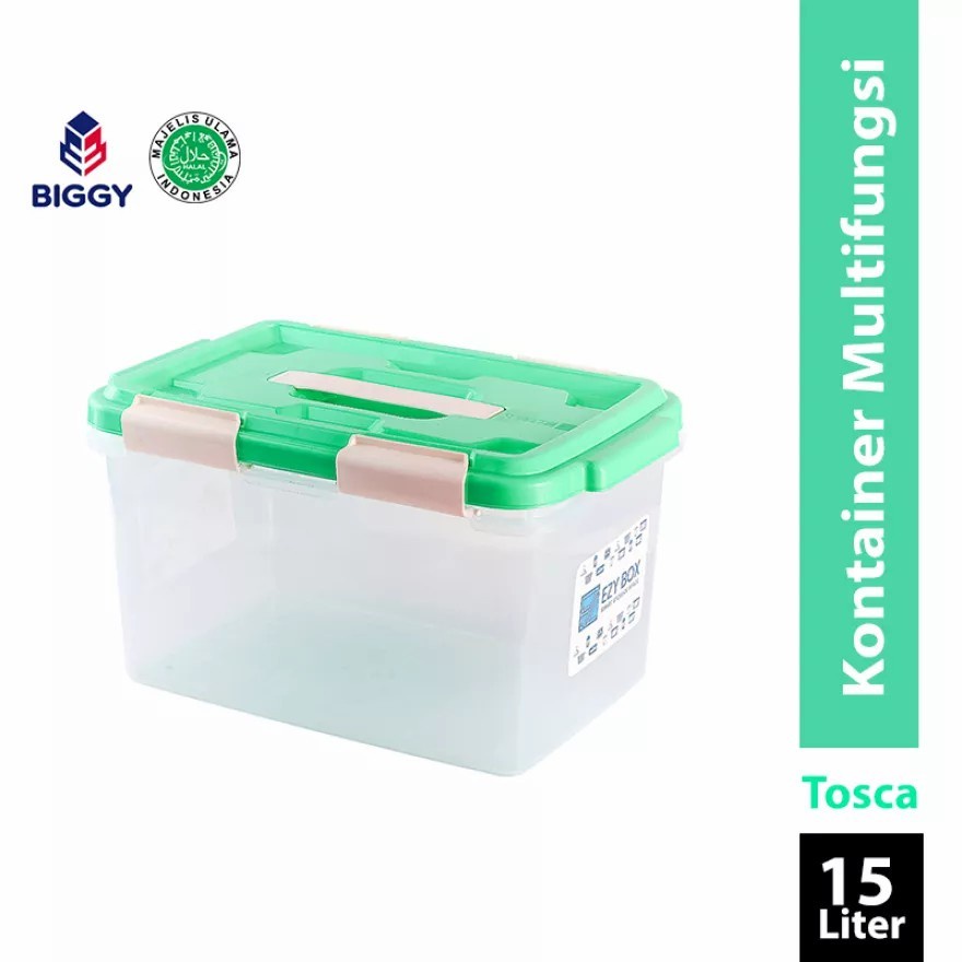 Food Storage Box [Wadah Makanan Dan Bumbu Dapur] 15L muragh