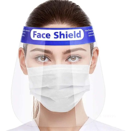 [OBRAL][10Pcs] FACE SHIELD MEDIS MASKER BAHAN MIKA PELINDUNG WAJAH