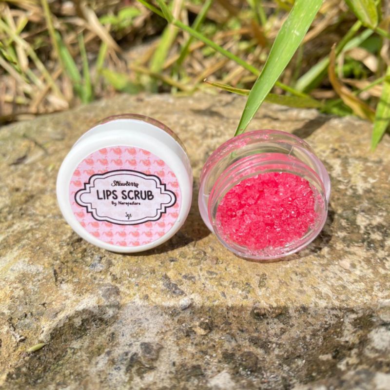 Lip Scrub Mengatasi dan Merawat Bibir Kering