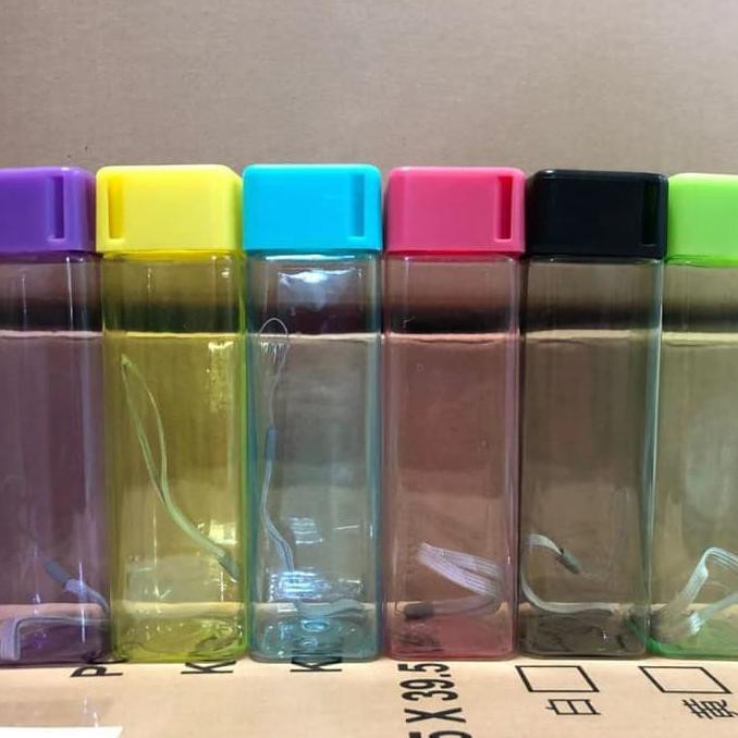 1 Dus Botol Polos My Bottle Kotak Persegi