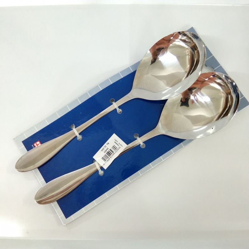 Maxim Sendok Sayur Aprilia isi 2 pcs / Vegetable Spoon Maxim Stainless Steel