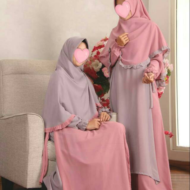 GUZEL SET ROSY HIJAB ALILA