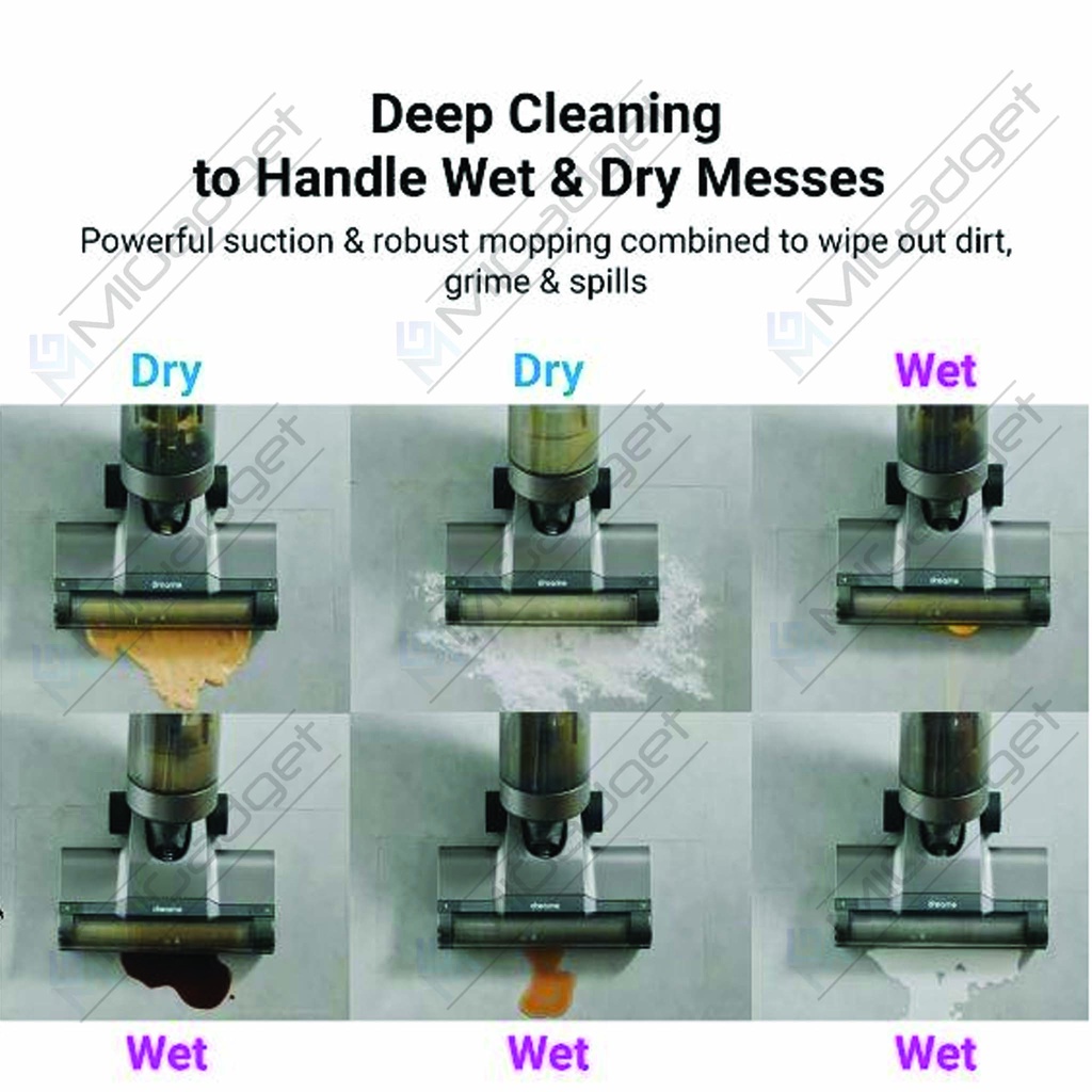 Dreame H12 Wet and Dry Vacuum Cleaner Cordless Alat Pel Penyedot Debu