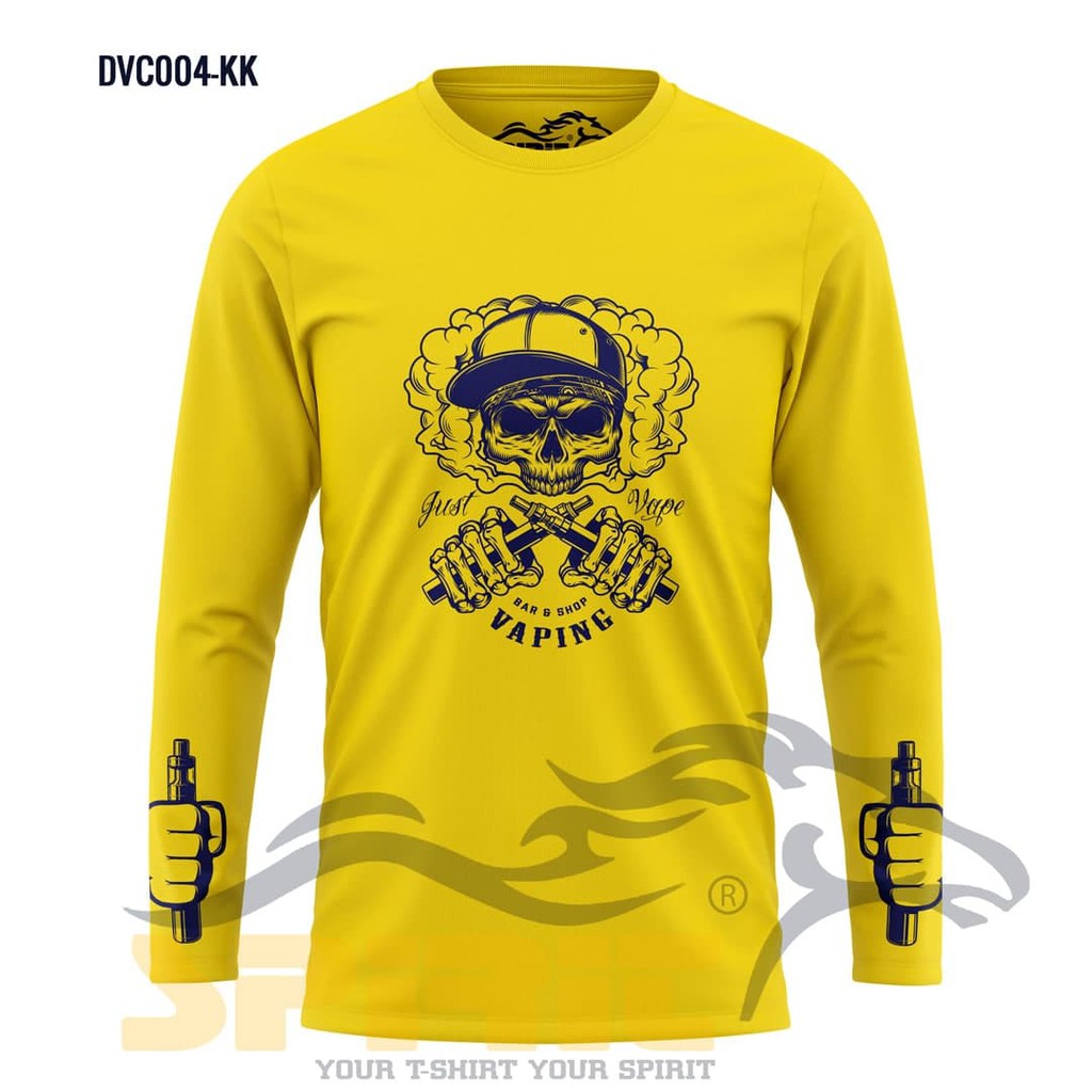 SALE JUST VAPE  VAPOOR VAPEE /KAOS LENGAN PANJANG PRIA WANITA ALL CALER BIG SIZE COD