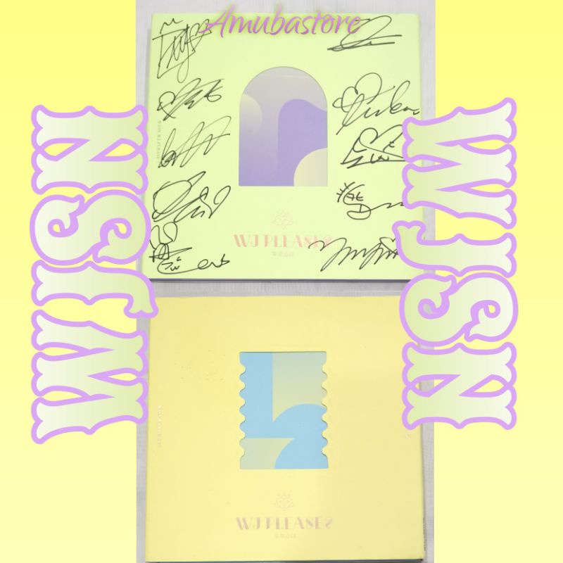 wjsn wj please signed album only bundle
