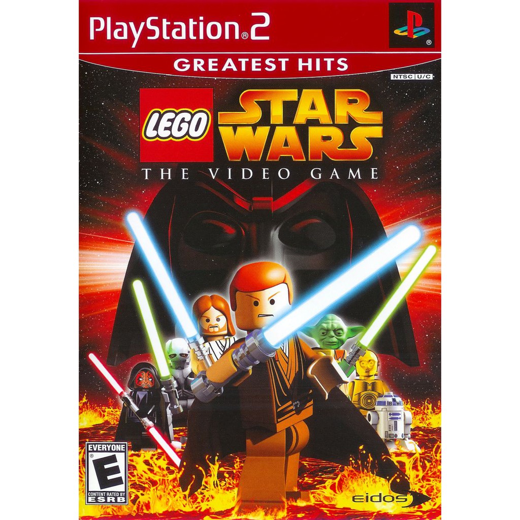DVD Kaset Game PS2 Lego Star Wars The Video Game