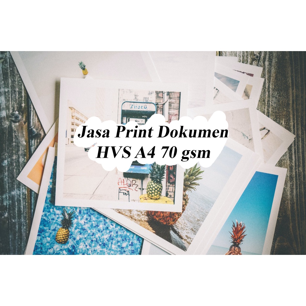 

Jasa Print Dokumen HVS A4 70gsm