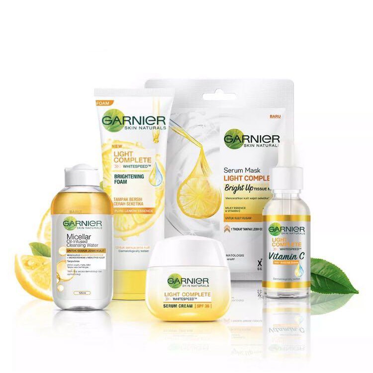 (COD BISA)✅ Garnier Light Complete Paket Glowing Terbaru