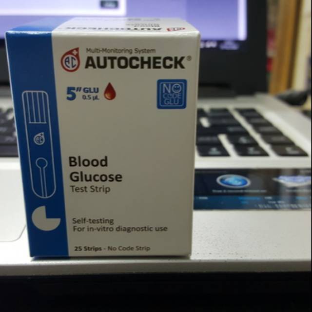 Strip glucose autocheck