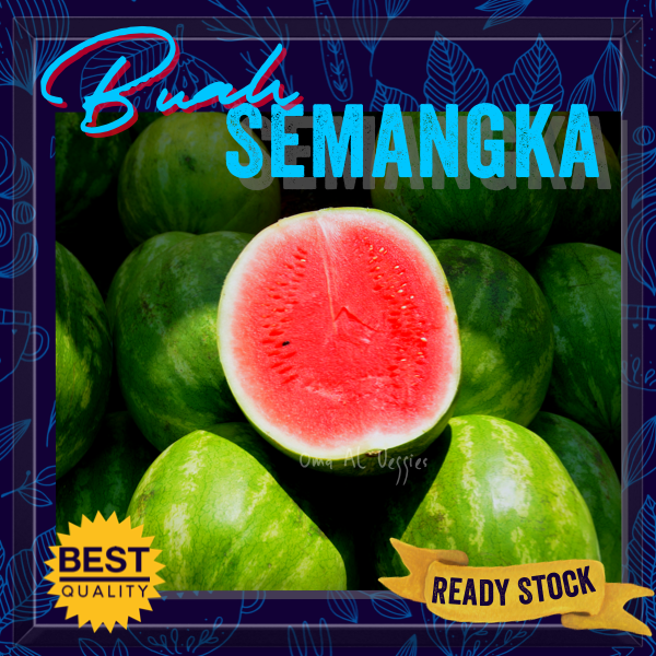 

SEMANGKA MERAH / WATERMELON PER BUAH ± 3 Kg