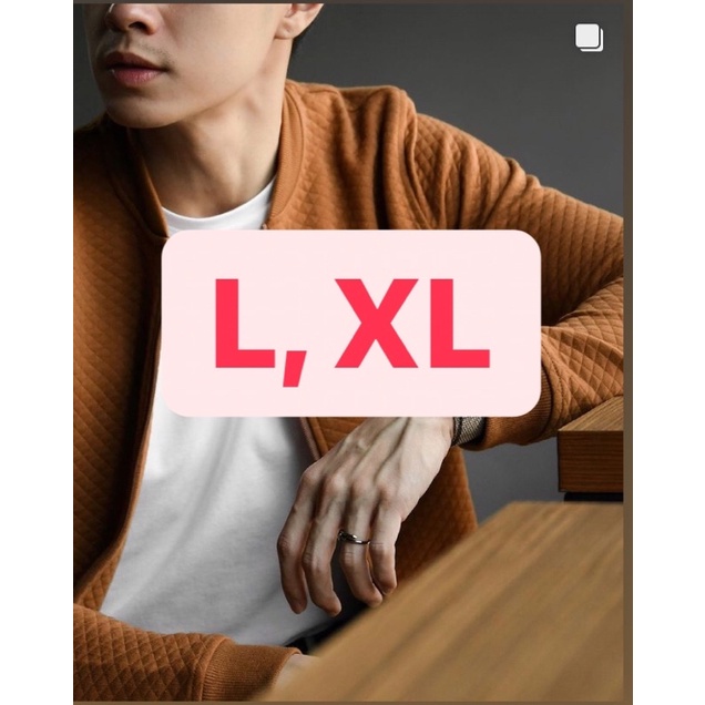 comfy Jacket male id lightbrown - L, XL