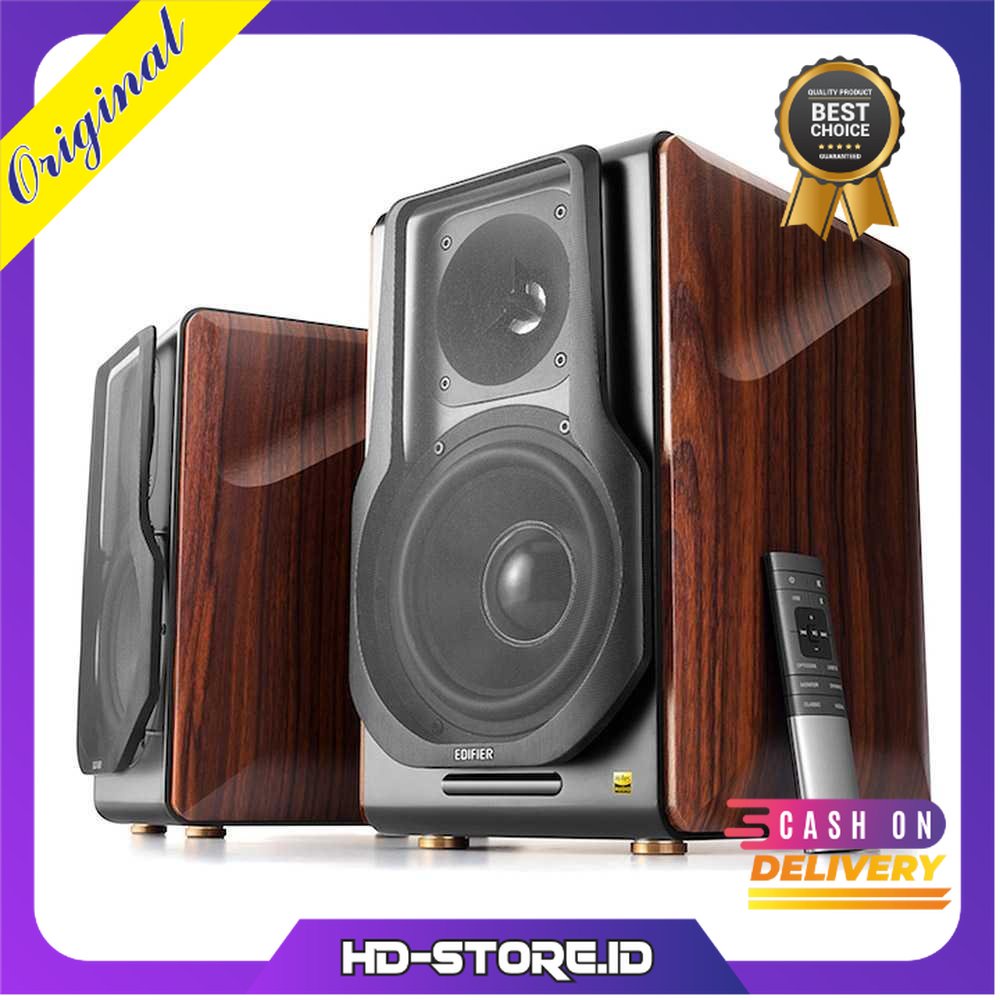 Edifier Active 2.0 Bluetooth Bookshelf Speaker Set - S3000 Pro