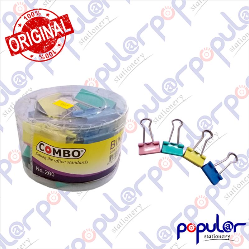 

Klip Binder Warna Combo 260