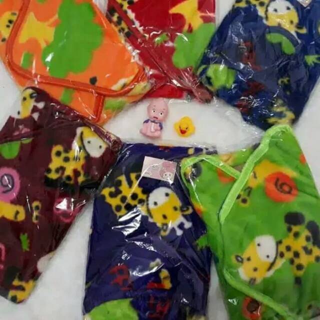 Selimut bayi bulu halus lembut perlengkapan bayi lahir