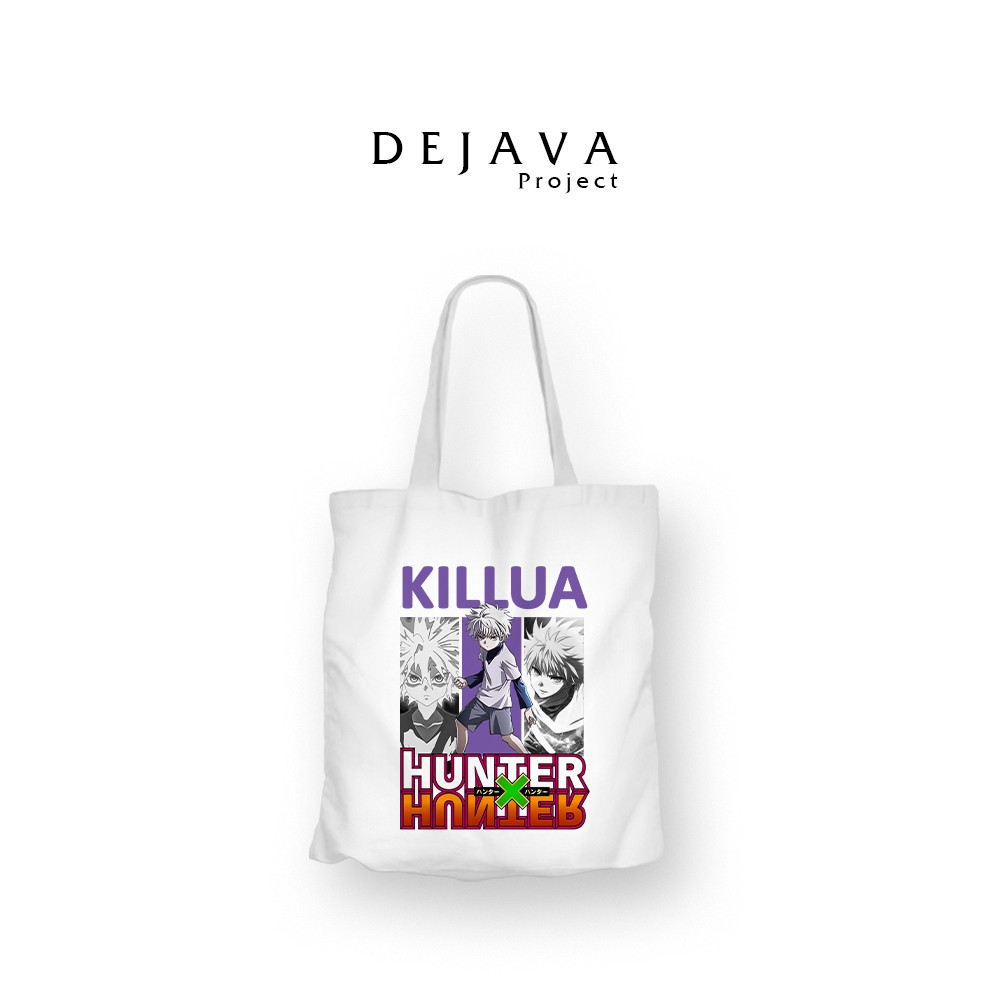 TERBARU TOTEBAG KANVAS ORIGINAL DEJAVA TOTEBAG KANVAS TERBAIK ANIME HUNTER X HUNTER