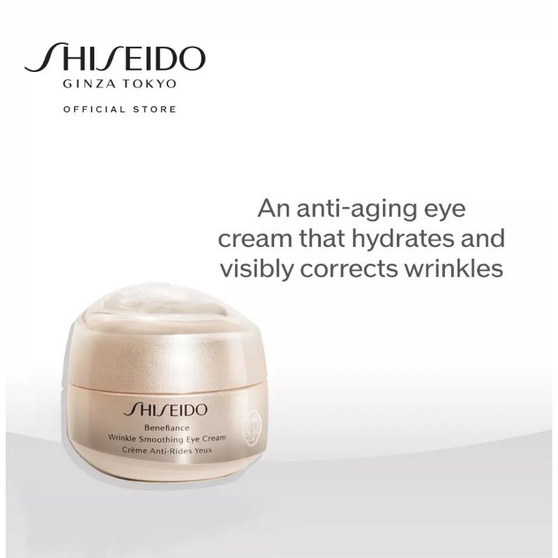 Shiseido Benefiance Wringkle Smooting Eye Cream 15ml