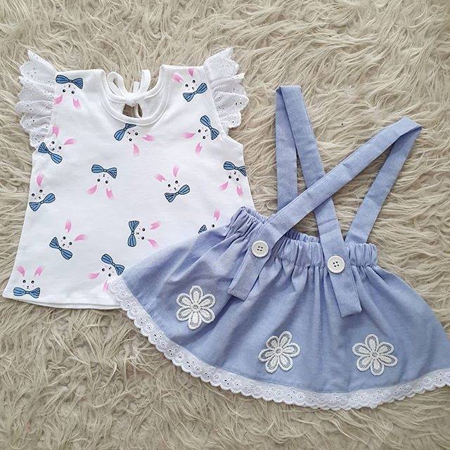 Bunny overall anak perempuan