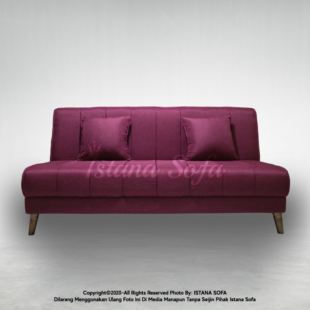 Sofabed / Sofa bed Agnesia Minimalis Ungu
