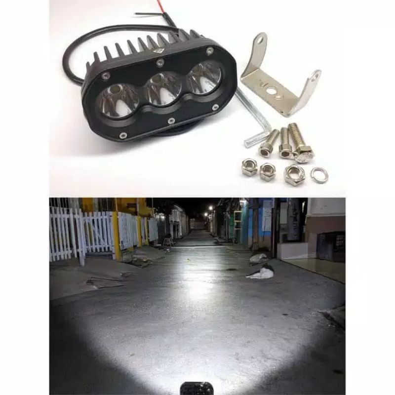 Lampu tembak laser gun 30 watt super terang