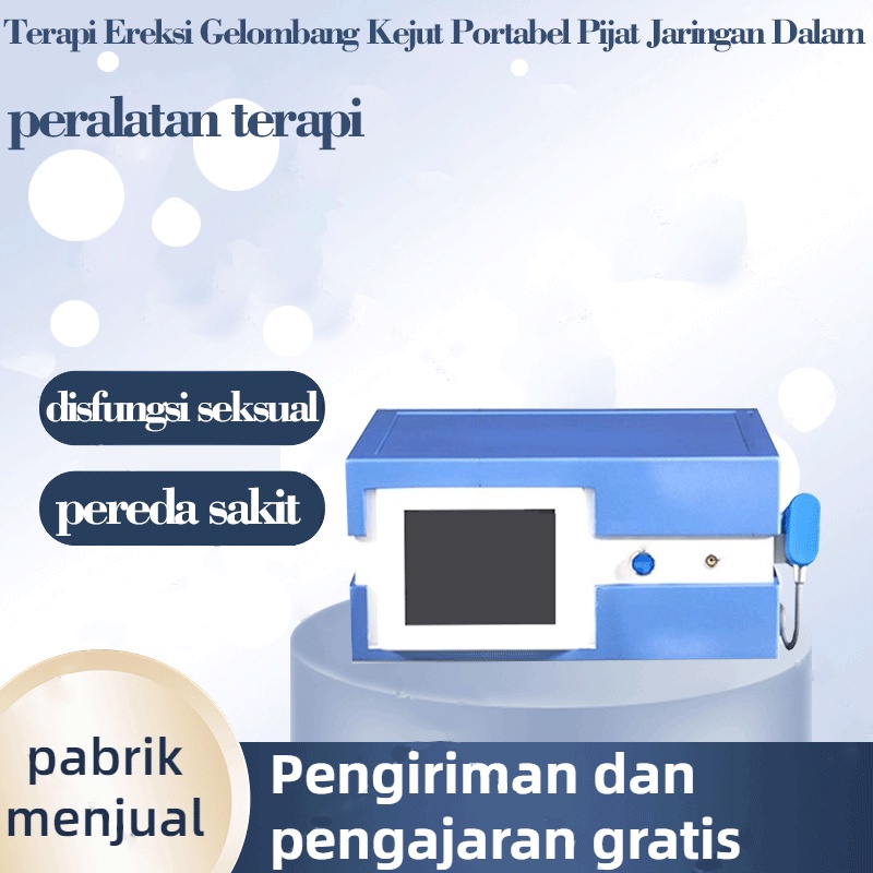 2022 Portabel Fisioterapi eswt Mesin Terapi Gelombang Kejut/Shockwave ED Disfungsi Ereksi