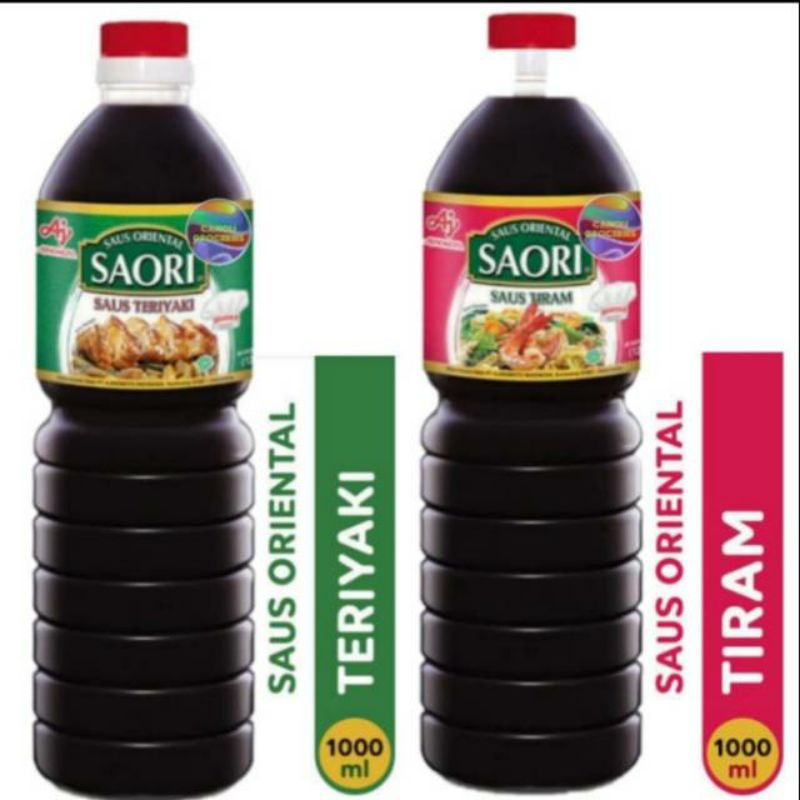 

Saori Saus teriyaki Saori Saus Tiram botol 1 Liter