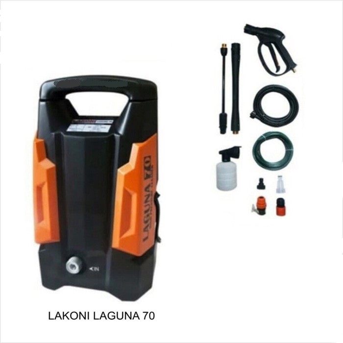 Mesin Cuci Steam Jet Cleaner Lakoni Laguna 70 - Cuci Mobil Motor 550 W