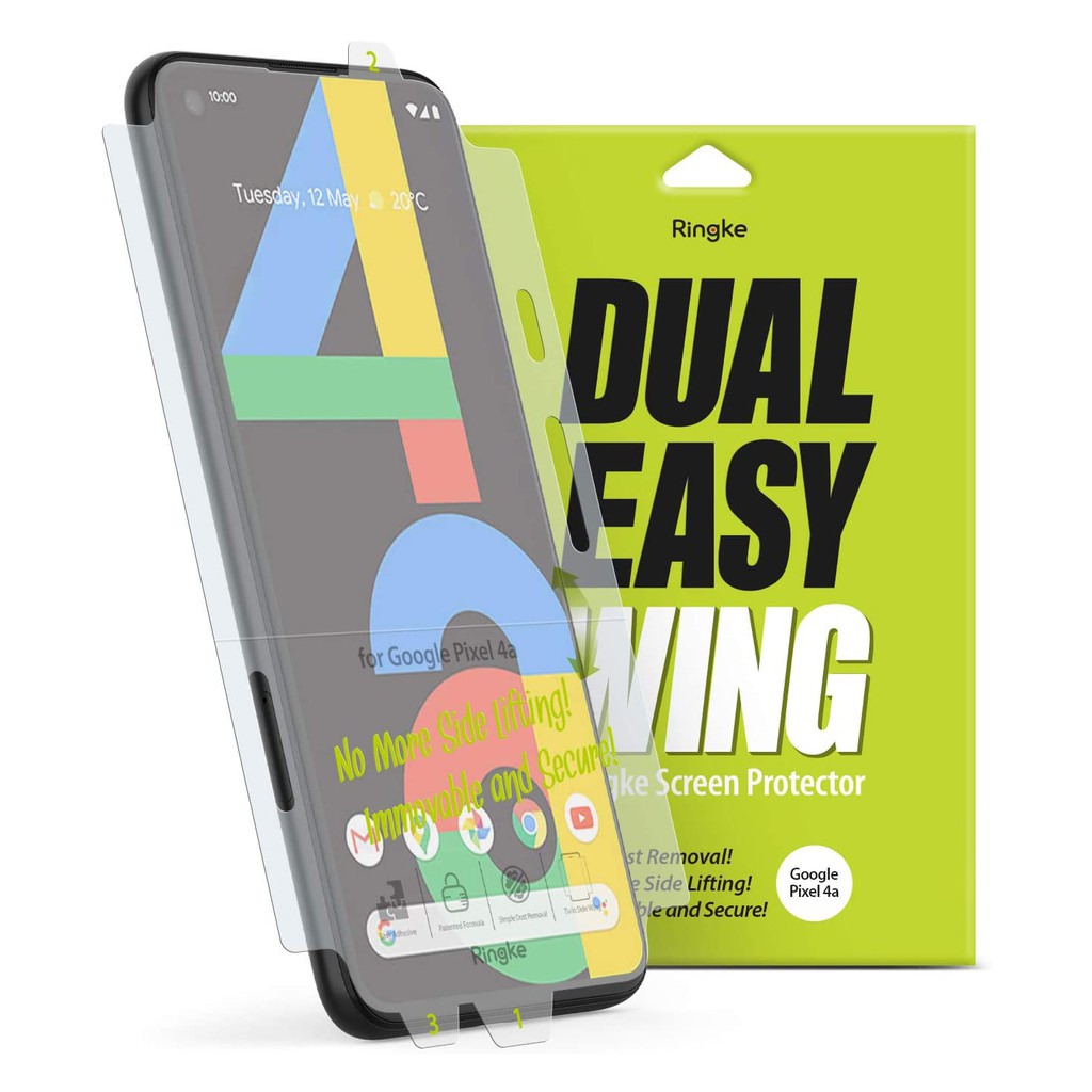 Screen Guard Google Pixel 4a Ringke Dual Easy Wing Anti Gores